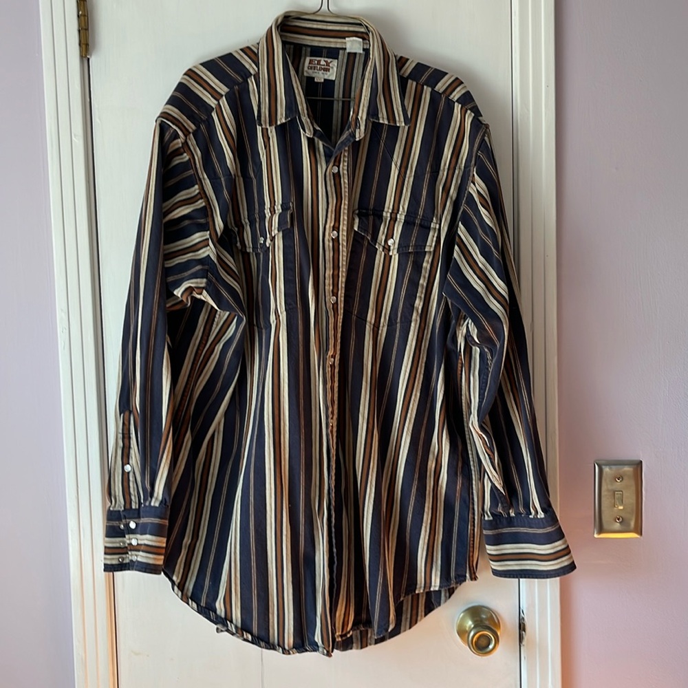 Ely Cattleman Long Sleeve XXL Western Shirt
